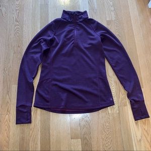 EMS Techwick Quarter Zip Long Sleeve Top